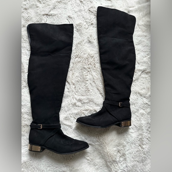 Shoes Long Over Knee Suede Boots Poshmark